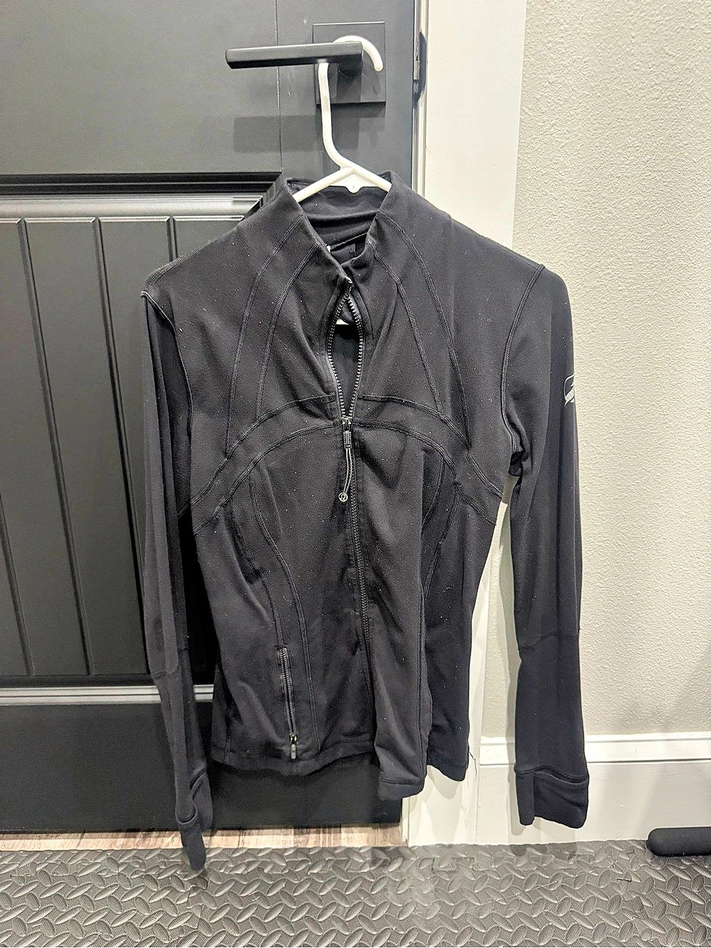 Lululemon Define Jacket Black Athletic Jacket size 8